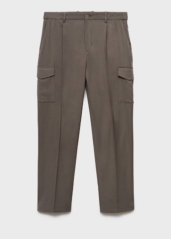 MANGO MAN Slimfit Hose 'Daytona' in Braun