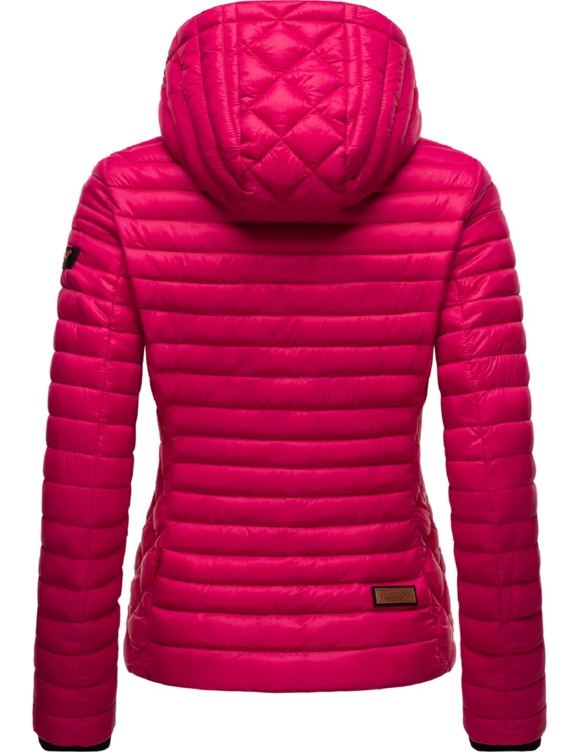 MARIKOO Overgangsjakke 'Samtpfote' i pink