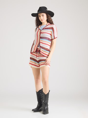 TOPSHOP Knit cardigan 'GERDI' in Red