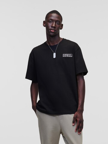 Karl Lagerfeld Bluser & t-shirts 'Ikonik 2.0' i sort: forside