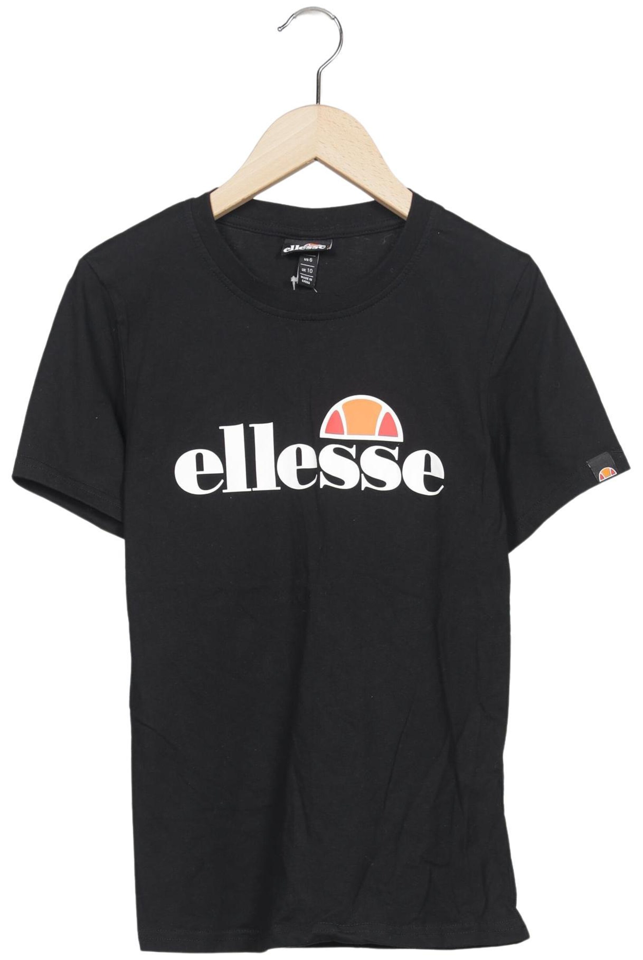 ELLESSE T-Shirt M in Schwarz: Vorderseite