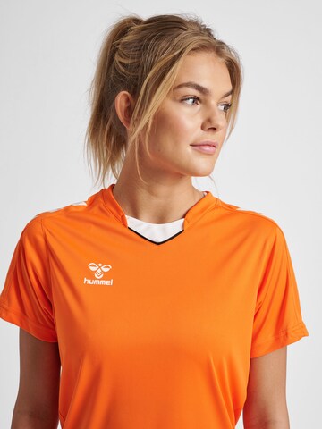 Maglia funzionale di Hummel in arancione