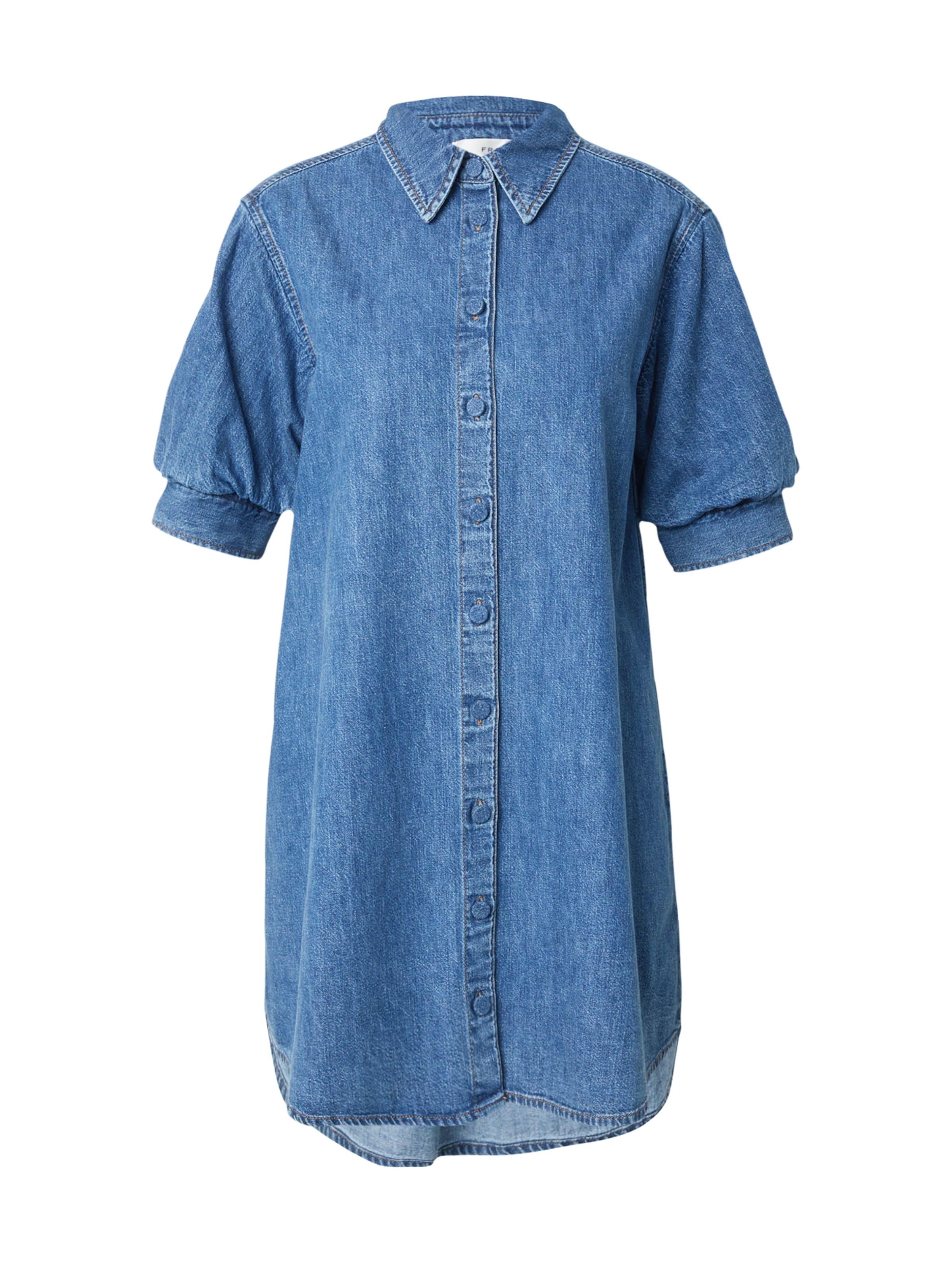 FRAME Košeľové šaty 'THE PLAY' - Modrá: predná strana