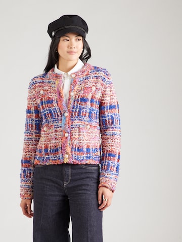 Derhy Tussenjas in Blauw: voorkant
