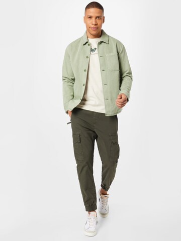 ALPHA INDUSTRIES Tapered Cargobroek in Grijs