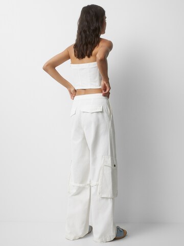 Haut Pull&Bear en blanc