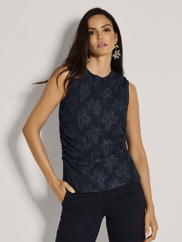 Haut MADELEINE en bleu : devant