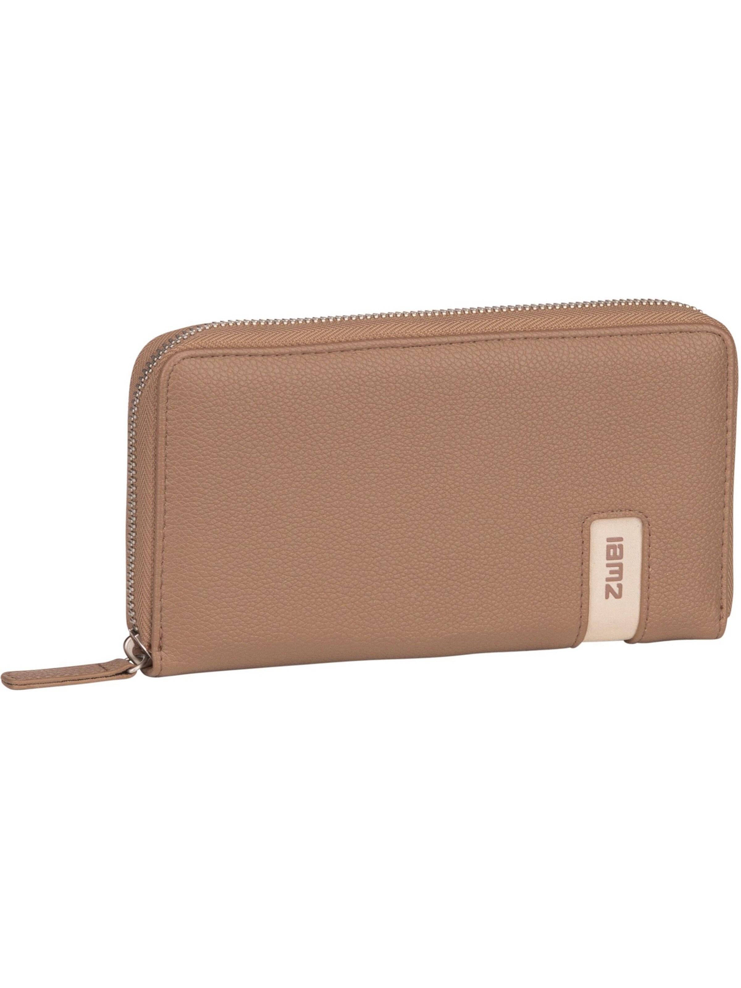 Porte-monnaies 'Mademoiselle' ZWEI en marron : devant