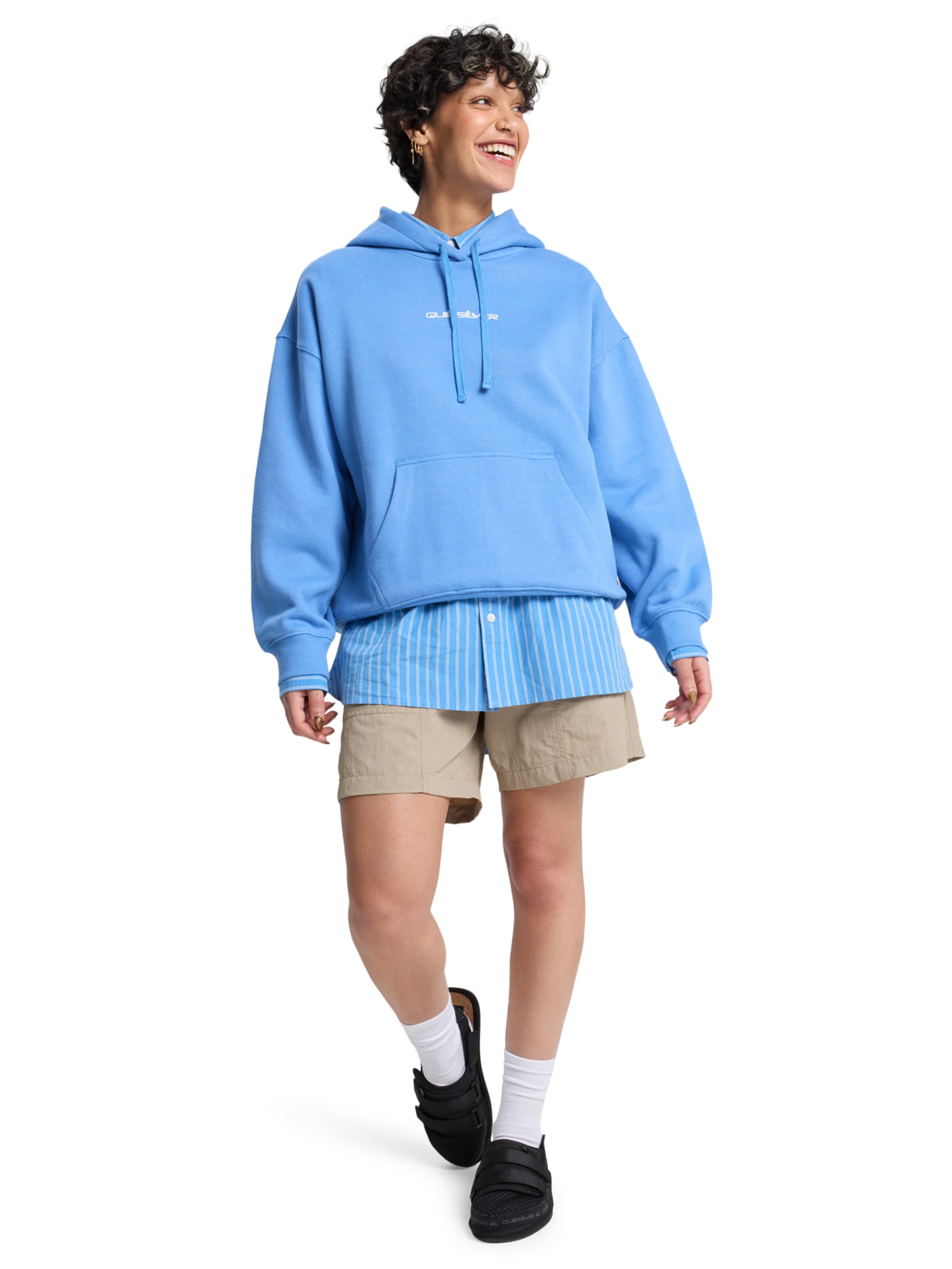 QUIKSILVER Sweatshirt in Blue