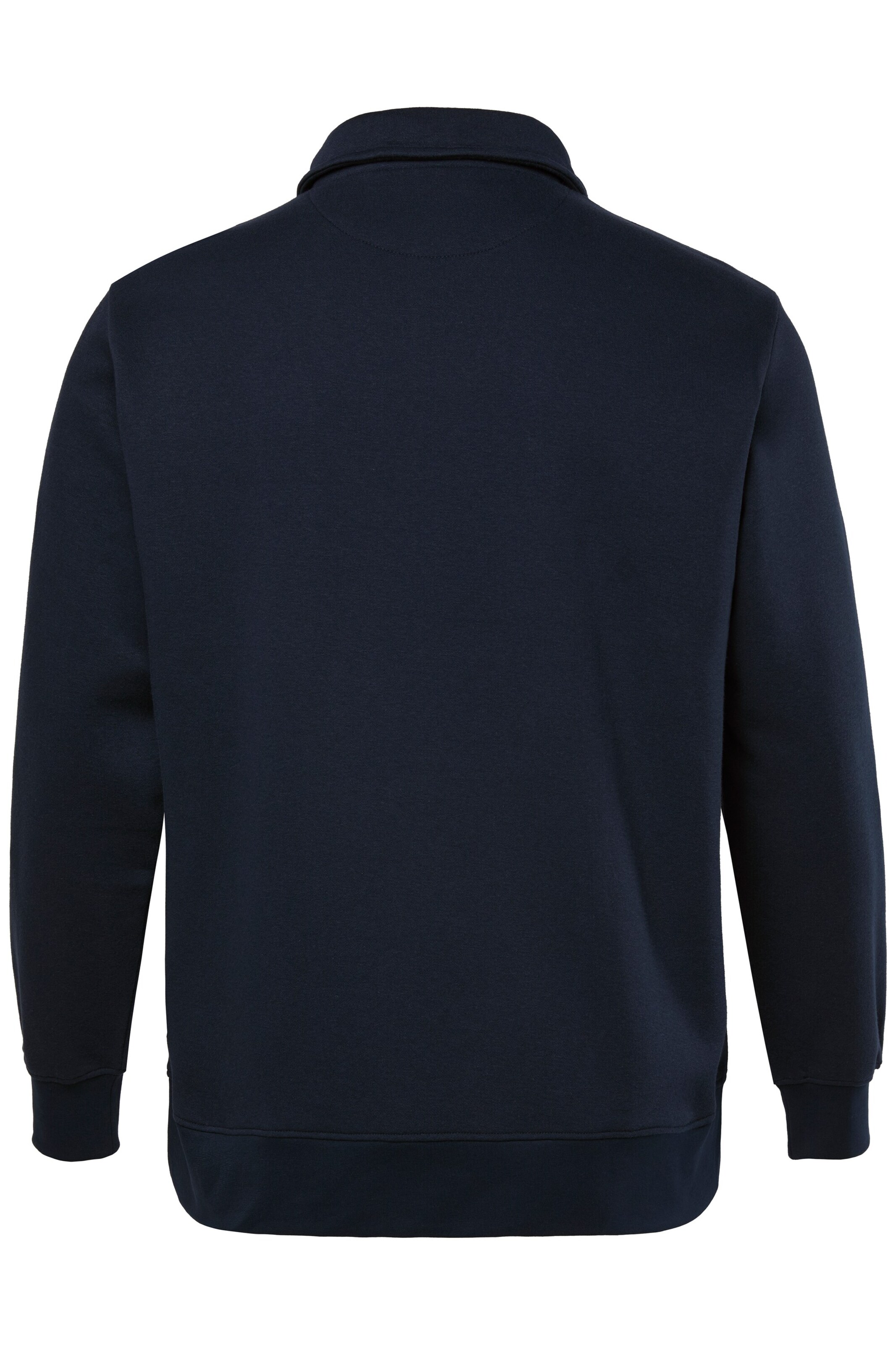 Men Plus Sweatshirt in Blauw