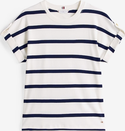 TOMMY HILFIGER Majica u mornarsko plava / bijela, Pregled proizvoda