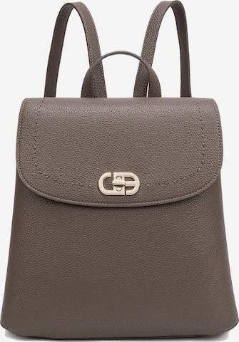 Chrisbella Rugzak 'Viviana Ultra' in Bruin: voorkant