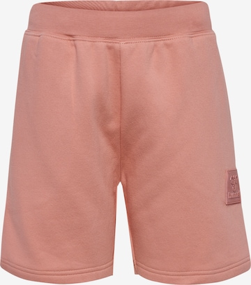 Pantalon 'Clean' Hummel en orange : devant