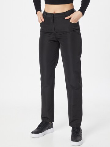 Regular Pantalon NA-KD en noir : devant