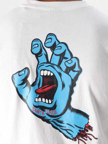 Santa Cruz Majica 'Screaming Hand' | bela barva
