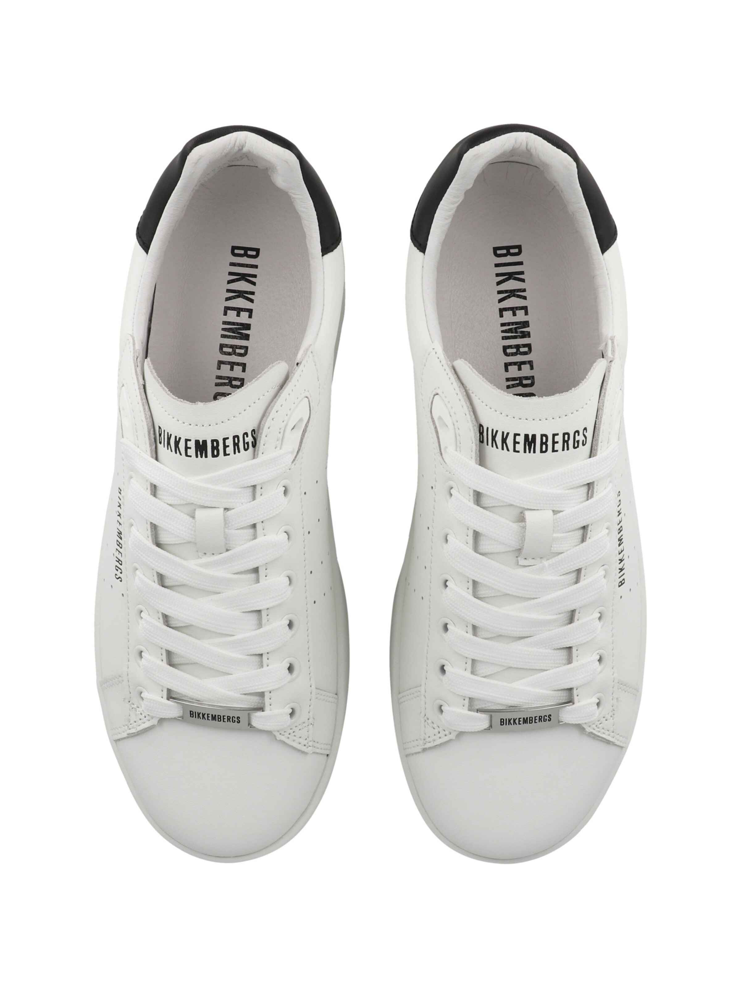 Baskets basses 'Recoba' BIKKEMBERGS en blanc