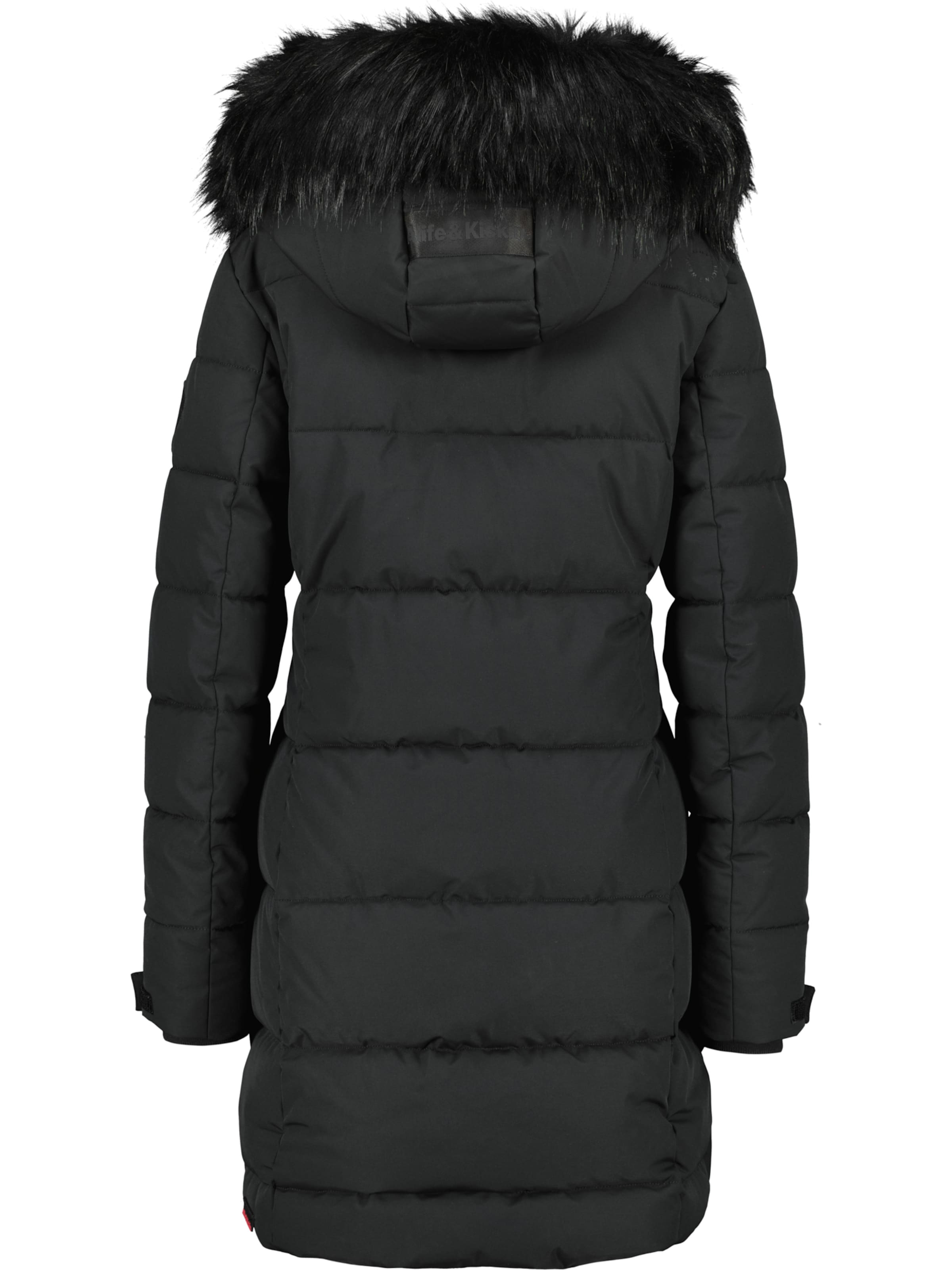alife & kickin Wintermantel 'AmaliaAK' in Schwarz