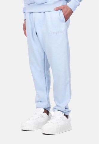 Tapered Pantaloni di Dropsize in blu