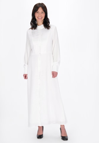 Robe usha BLACK LABEL en blanc : devant