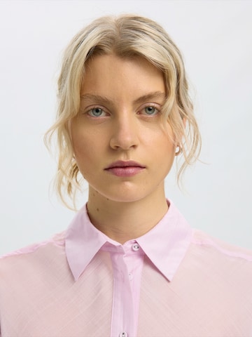SELECTED Bluse 'SLWCONNIE' in Lila