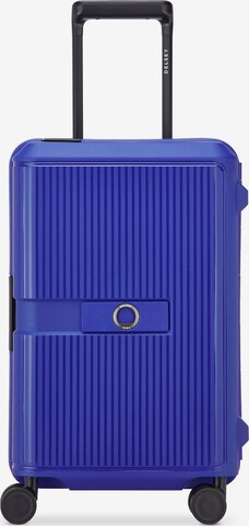 Trolley 'Vauban' di Delsey Paris in blu: frontale