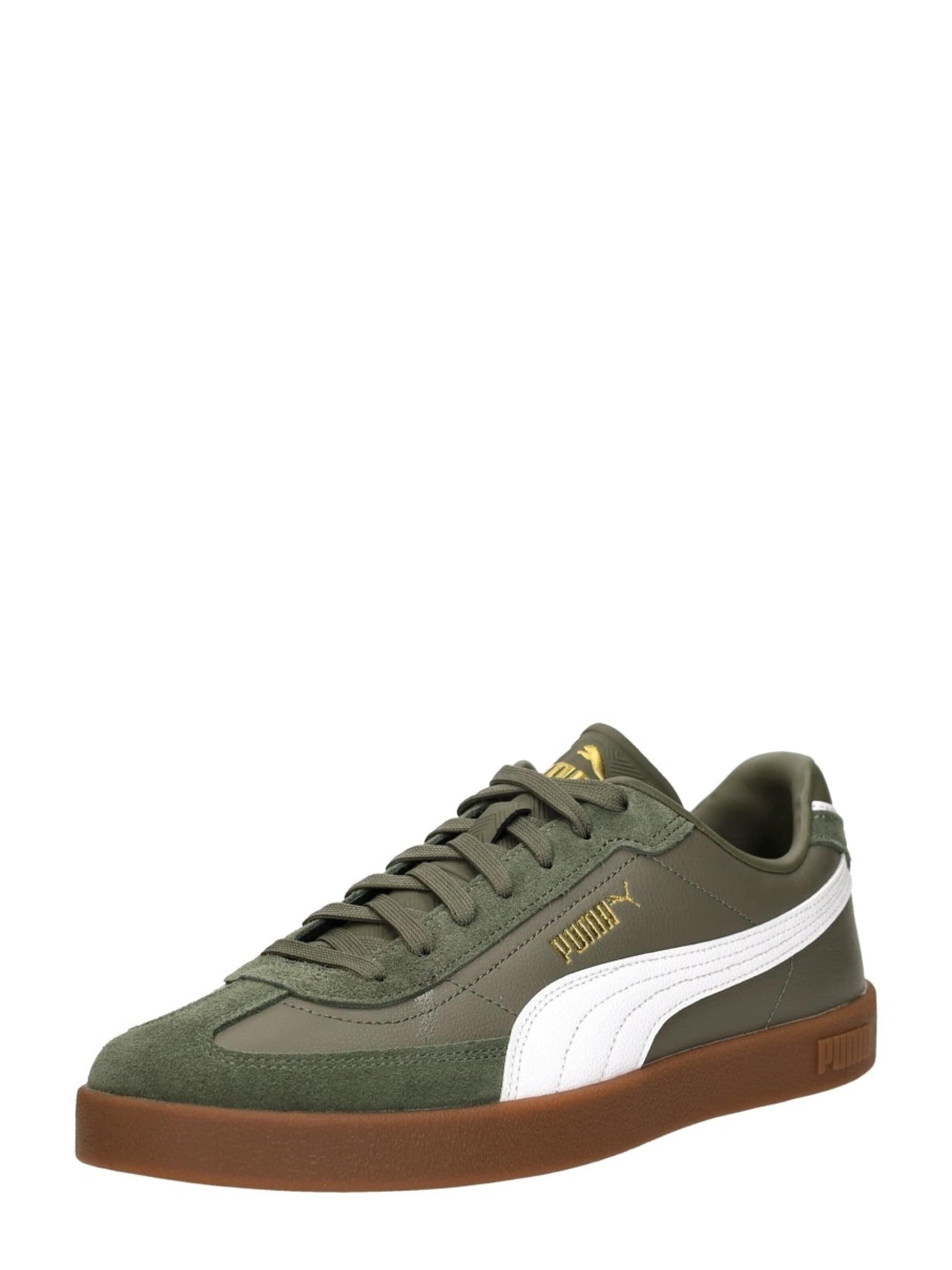 PUMA Sportieve veterschoen 'Puma Club II' in Groen