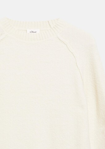 s.Oliver Trui in Beige: voorkant