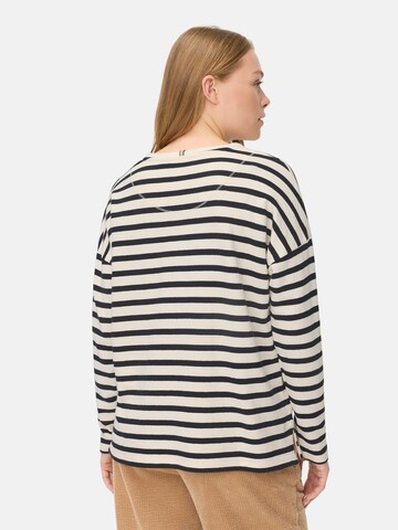 CAMEL ACTIVE Langarmshirt mit Knopfverschluss in Schwarz