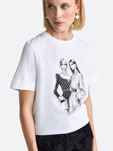 Rich & Royal T-Shirt in Weiß