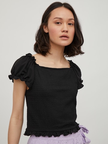 Vila Petite Blouse 'Hagen' in Black