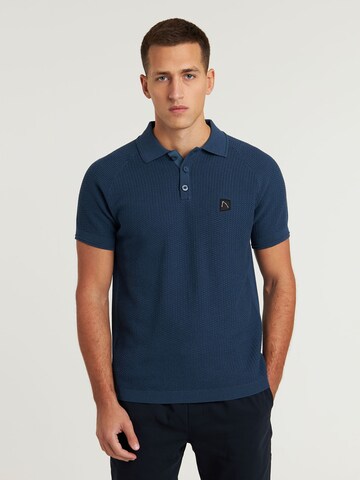 CHASIN' Shirt 'Guy' in Blue: front