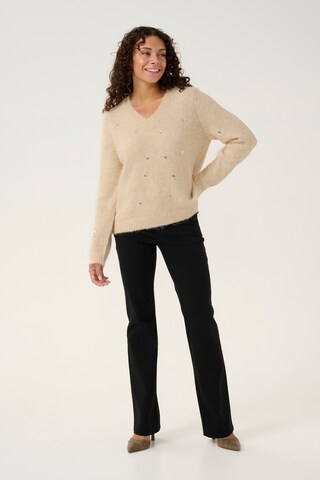 CULTURE Pullover  'Evia Brava' in Beige