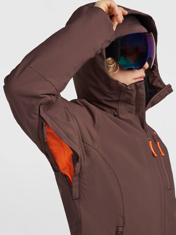 O'NEILL Outdoorová bunda – hnědá