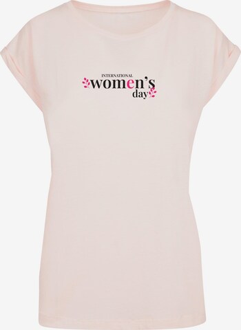 T-shirt 'WD - International Women's Day 5' Merchcode en rose : devant