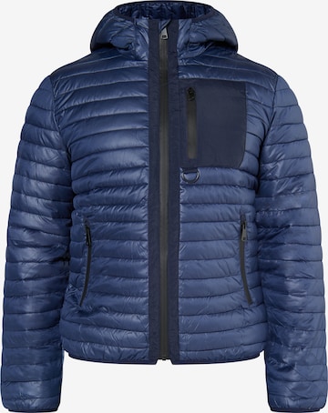 ICEBOUND Between-season jacket in Blue: front