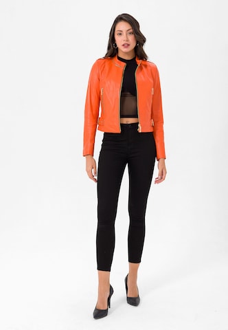 Jimmy Sanders Prehodna jakna | oranžna barva