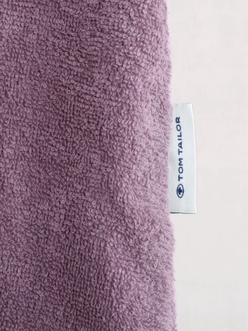 TOM TAILOR Long Bathrobe in Purple