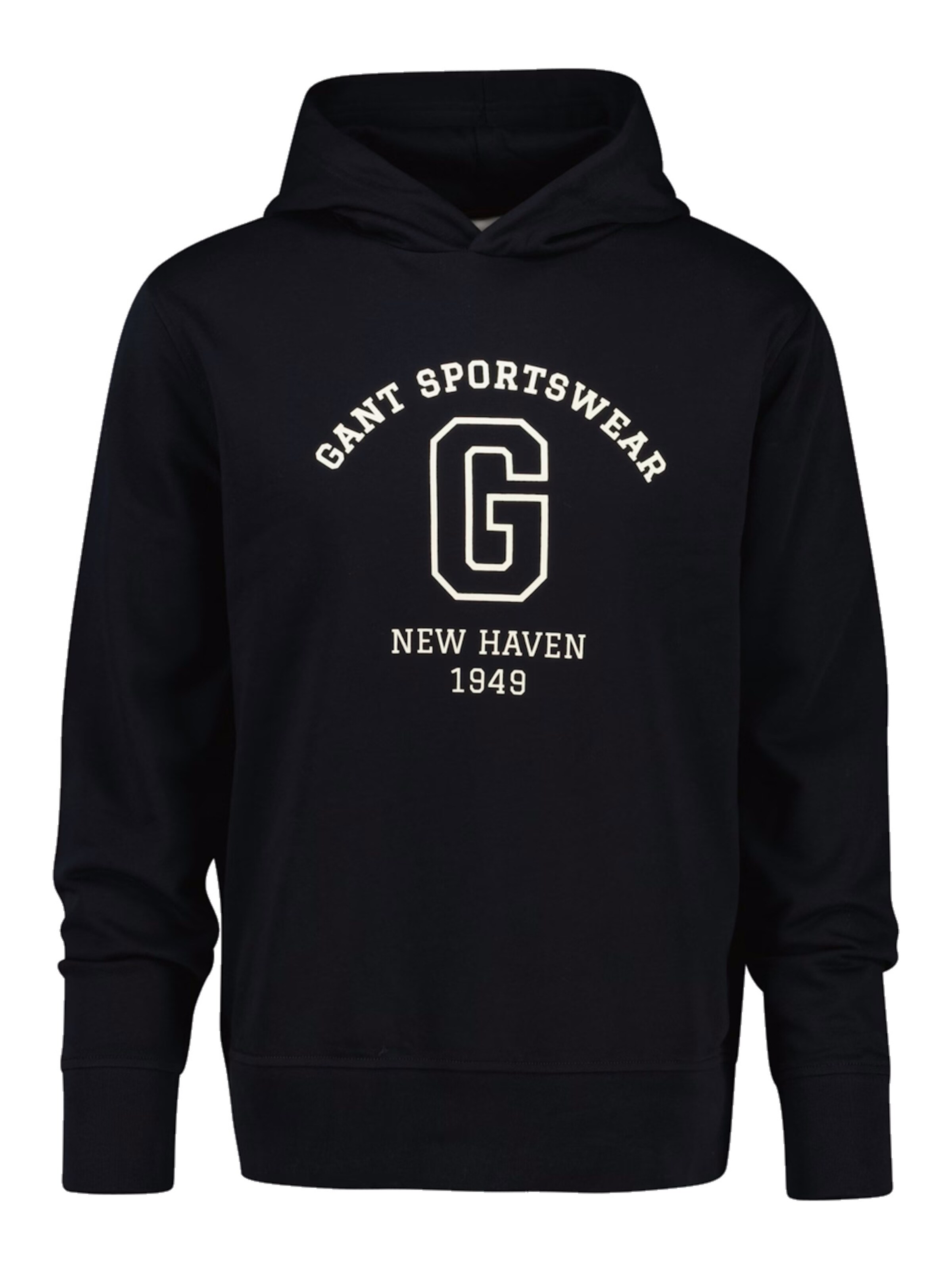 GANT Sweatshirt in Black: front