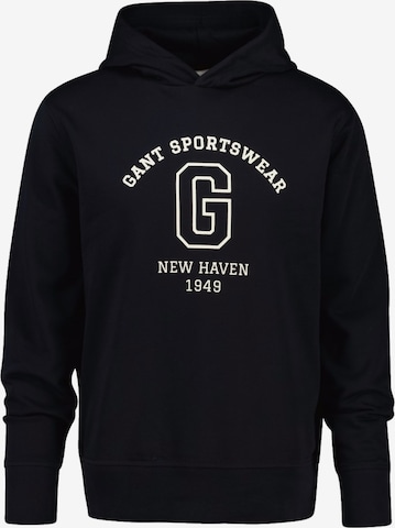 GANT Sweatshirt in Black: front