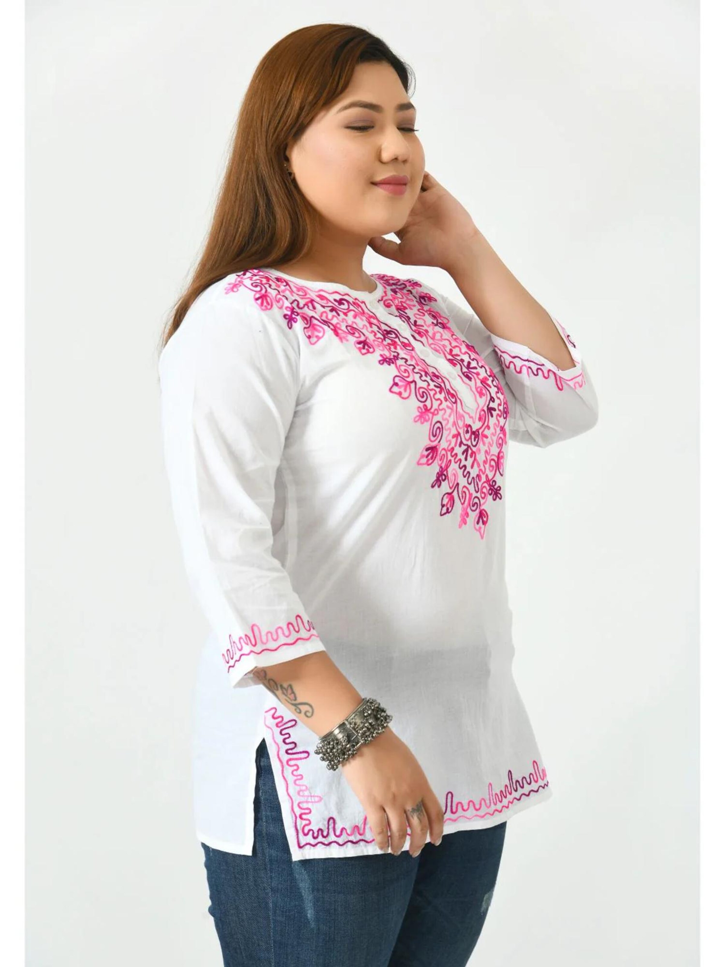 PfauGermany Oversized Shirt 'Regular' in White