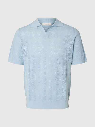 SELECTED T-Shirt en L en bleu clair, Vue avec produit