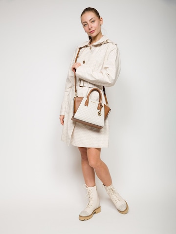 Michael Kors Handbag 'Avril Small Top-Zip  Satchel' in Beige: front
