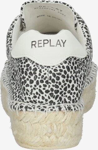 REPLAY Sneakers laag in Wit