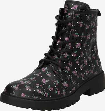 Bottes 'Casey' GEOX en noir : devant