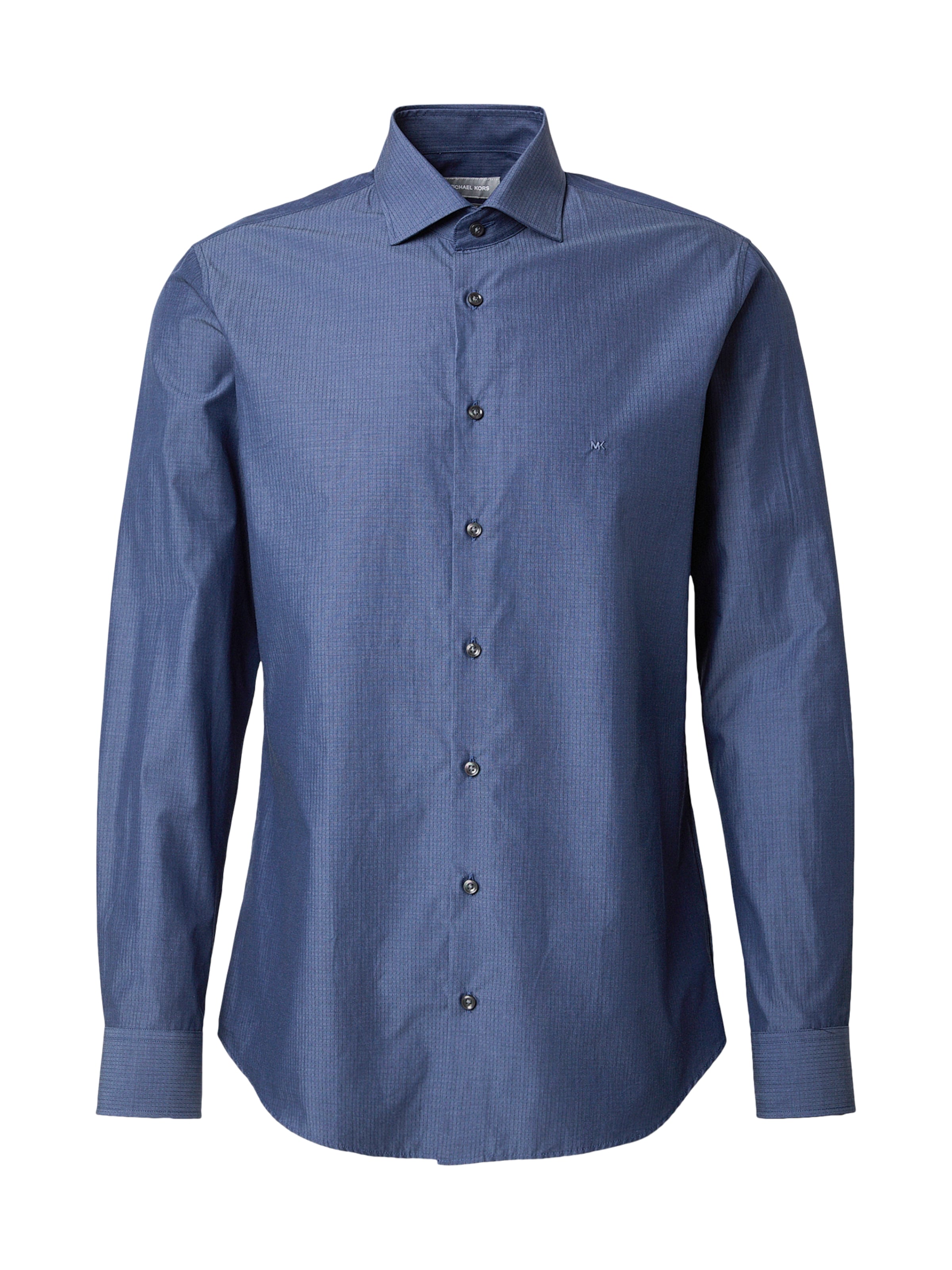Coupe regular Chemise Michael Kors en bleu : devant