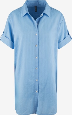 LingaDore - Vestido em azul: frente