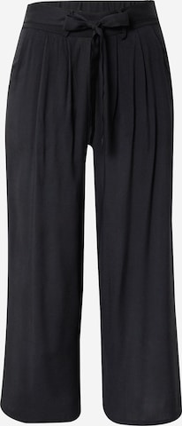Hailys Pleat-Front Pants 'Cira' in Black: front