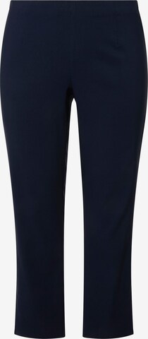 MIAMODA Regular Pants in Blue: front