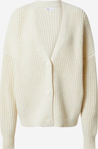 millane Knit Cardigan 'Mieke' in White: front