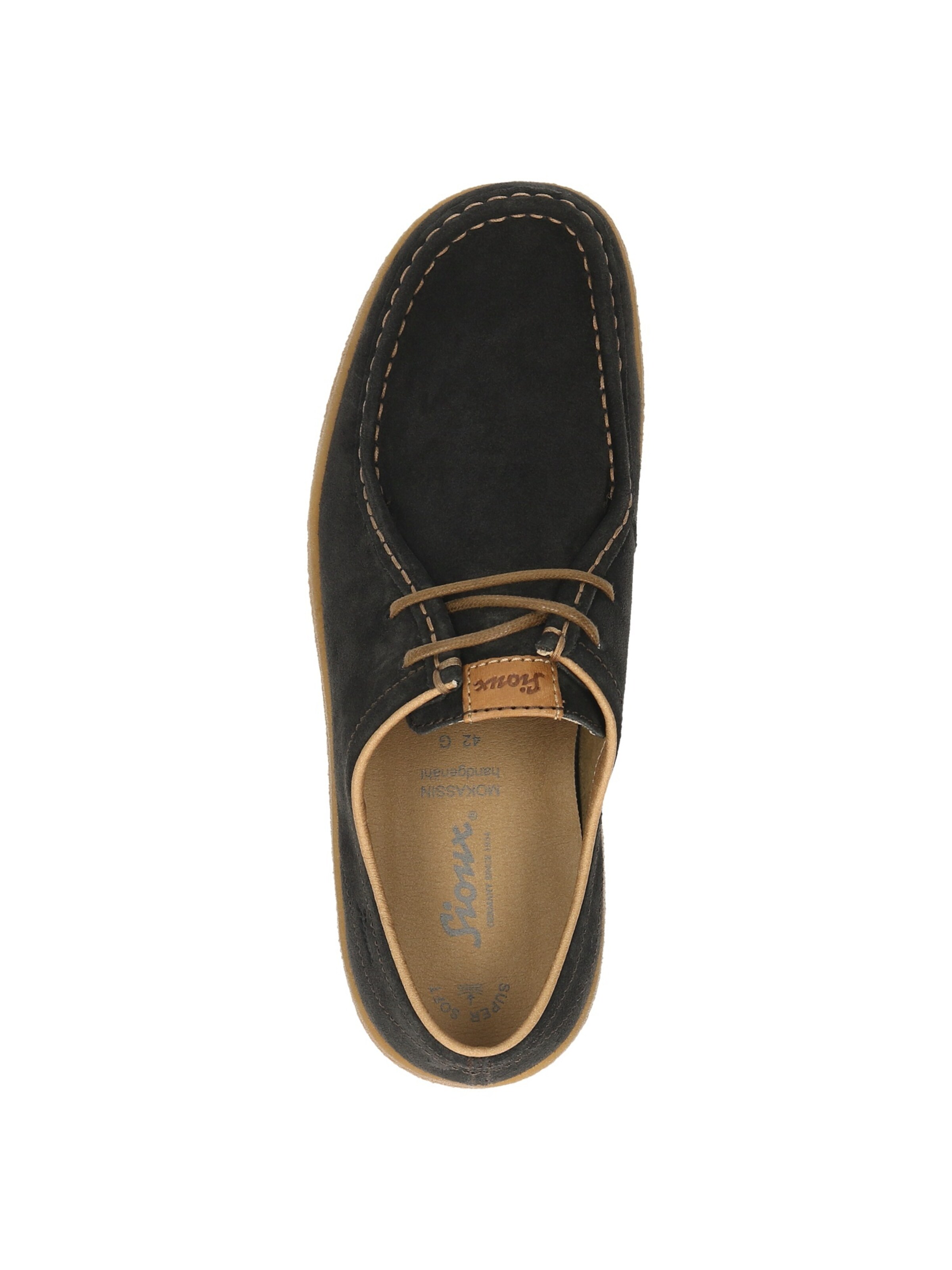 SIOUX Schnürschuh 'Jukondon' in Grau